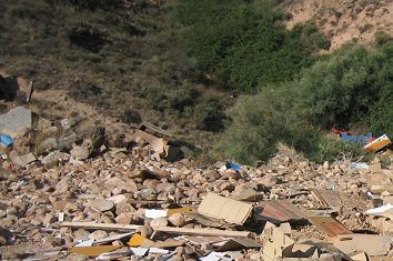 La Rioja alberga 164 puntos de vertidos incontrolados