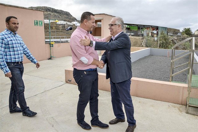 Gran Canaria regenera la depuradora de Lomo Blanco (Moya)