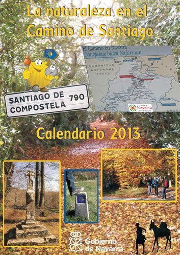 Navarra lanza un calendario digital dedicado a la naturaleza en el Camino de Santiago