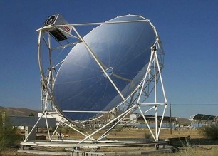 Trabajan en un disco stirling para generar electricidad a partir de la energía solar con un bajo costo
