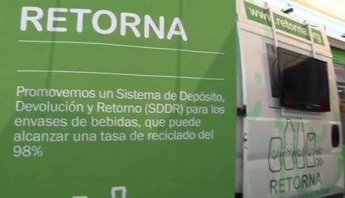 Las organizaciones de Retorna celebran la aprobación de la PNL para implantar un sistema de retorno de envases