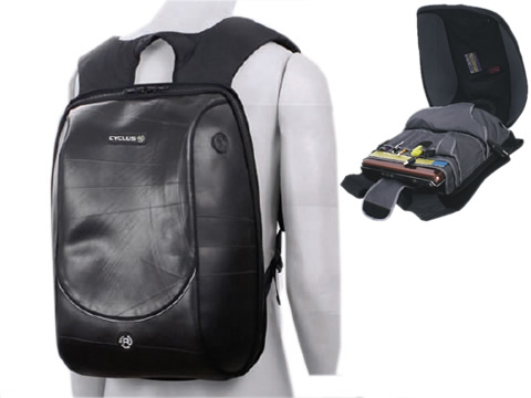 Caparazón laptop mochila neumático