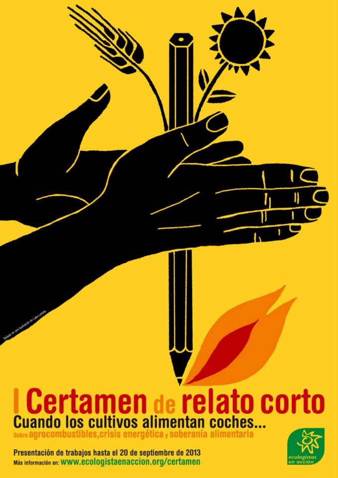 Certamen de relato corto...cuando los cultivos alimentan coches. ¡Participa!