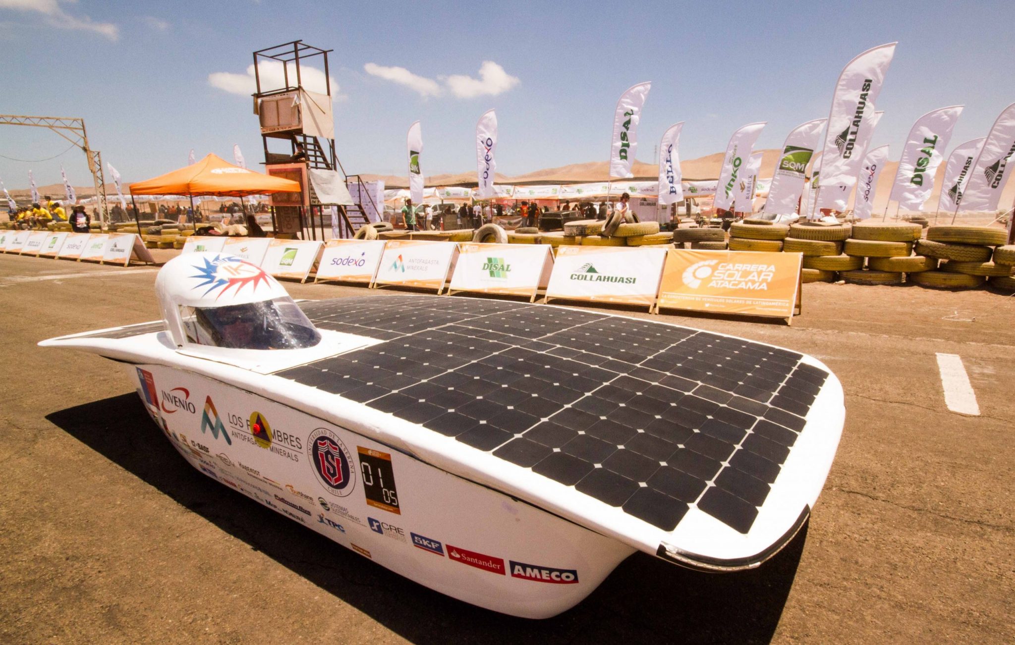 20 equipos clasifican a Carrera Solar Atacama