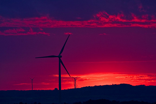 La producción eólica alcanza un nuevo récord durante la noche