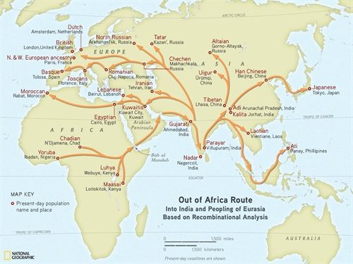 Los humanos emigraron de África a través de Arabia
