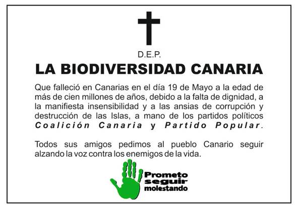 El Catálogo Canario de Especies Protegidas incumple la normativa europea