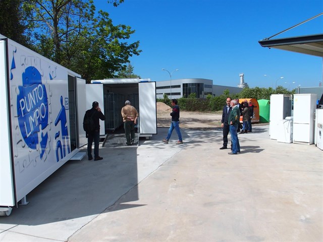 Nuevo máximo en la recogida de residuos en los puntos limpios en Logroño