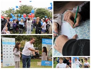 Mensajes enviados por niños para alentar el cuidado del agua