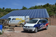 Factura eléctrica cero para una granja porcina gracias a su instalación fotovoltaica aislada