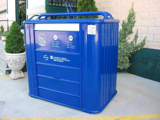 La recogida separada de papel y cartón