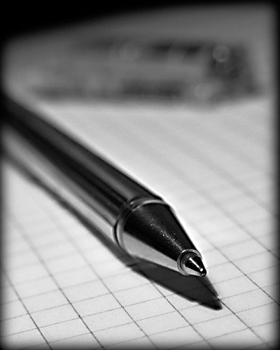 Piensa antes de escribir: un bolígrafo 98% biodegradable