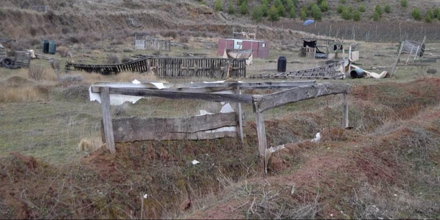 Amigos de la Tierra La Rioja critica "el estado de un campo de paintball abandonado" en Nájera