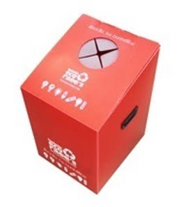 Innovador contenedor para reciclar bombillas sin que se rompan