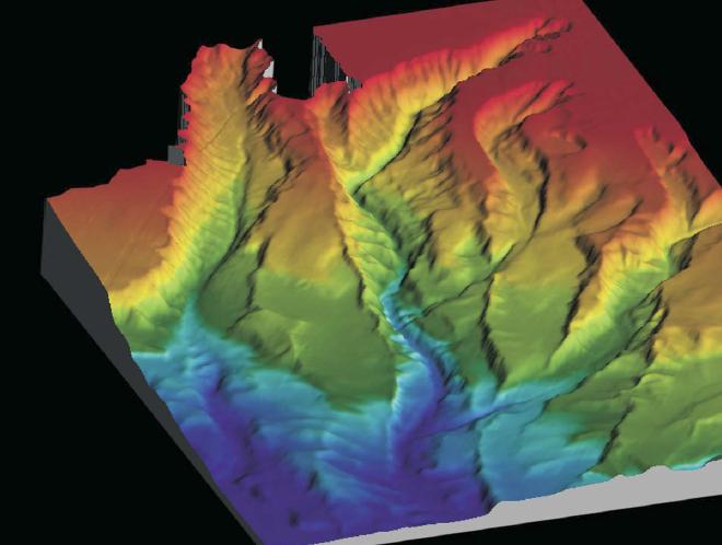 Área marina del Cañón de Creus espacio de Importancia Comunitaria