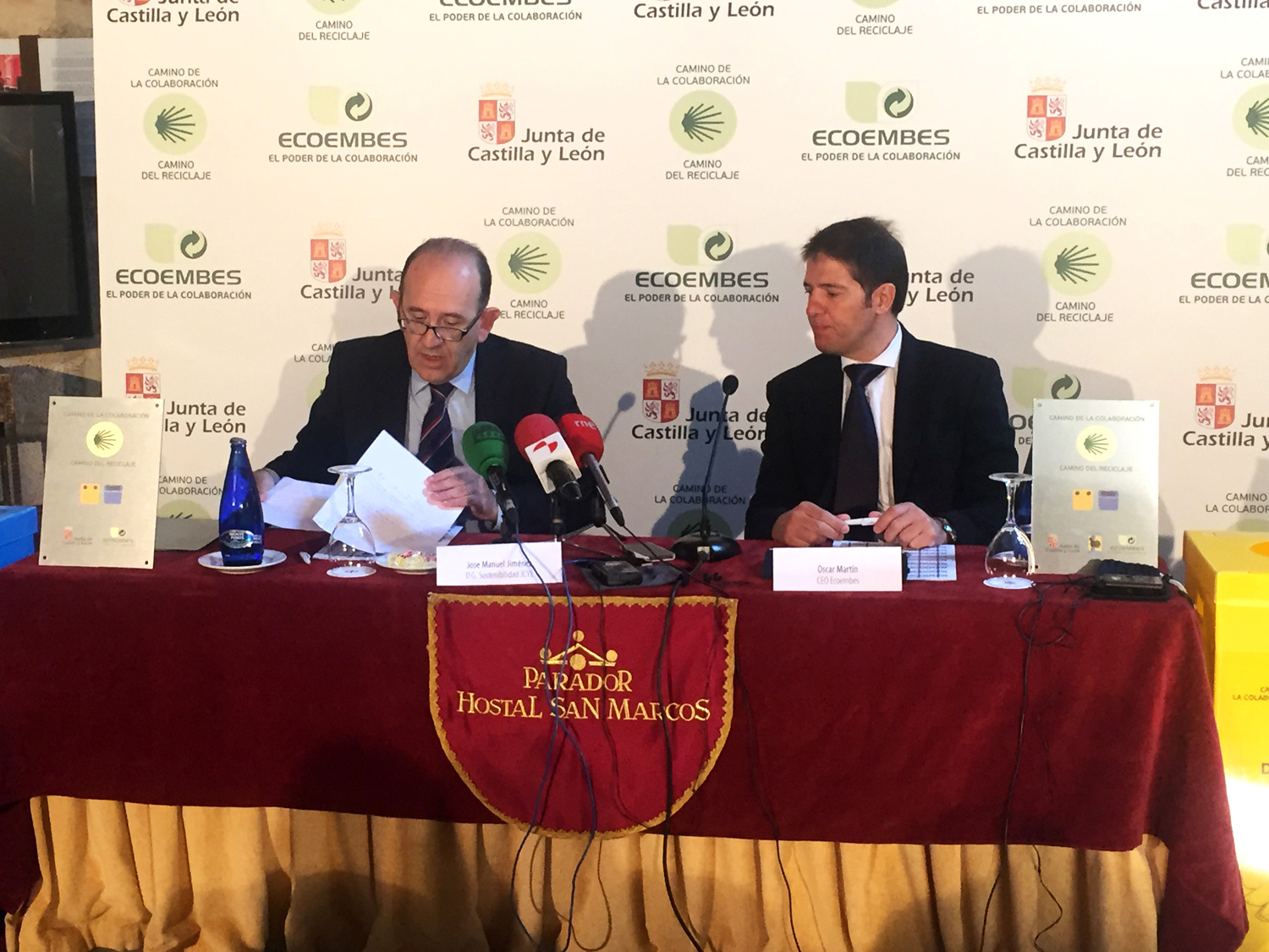 Castilla y León es la primera Comunidad que pone en marcha la iniciativa pionera “Camino del Reciclaje”