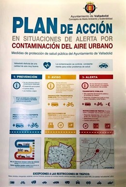 Ayuntamiento de Valladolid desactiva el nivel 2 por contaminación