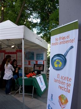 Campaña de recogida de aceite de Aigües de LHorta (Valencia)