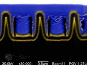 Researchers look at radio cables to improve thin-film cell design
