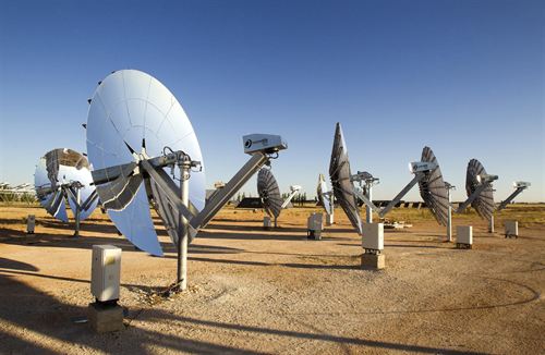 Incendio en una sala de la Central Termosolar Manchasol