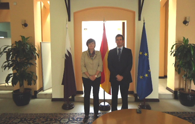 CENER visita la embajada de España en Qatar
