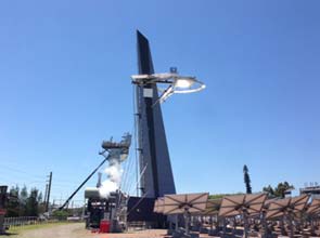 Supercritical steam for super productive solar thermal plants