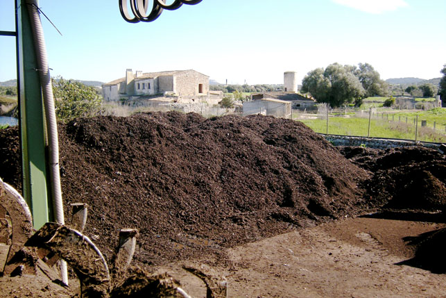 Compost a base de lodos de depuradora