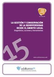 Euskadi. Disponible el cuaderno de trabajo nº15 de Udalsarea 21 sobre Biodiversidad