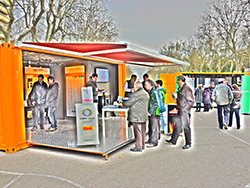 La biomasa toma las calles de Valladolid