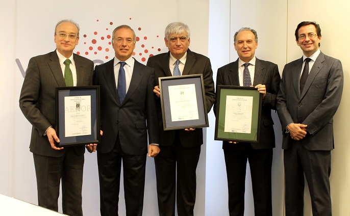 AENOR distingue a Viesgo por su gestión medioambiental