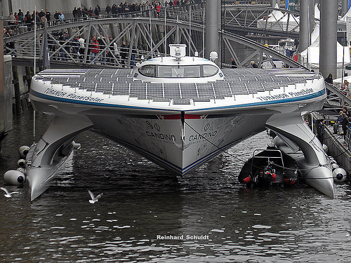 El MS Turanor PlanetSolart llega a Mallorca