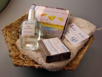 Cesta ecológica mamá y bebé Biovegetalis