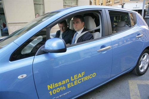 La Diputación de Málaga utilizará un coche eléctrico dentro del plan de reducción de emisiones