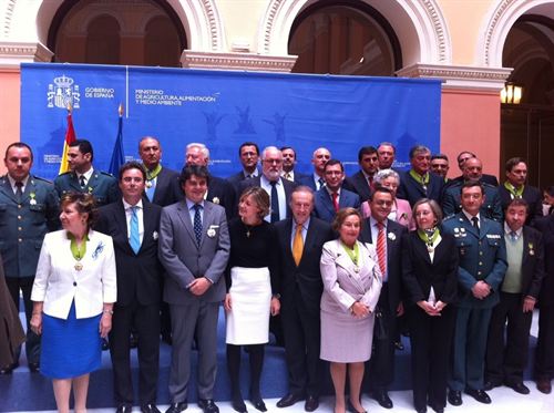 MAGRAMA entrega las condecoraciones al Mérito medioambiental