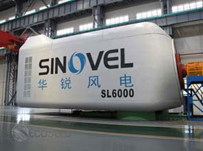 Sinovel develops China’s first 6-MW capacity wind turbine