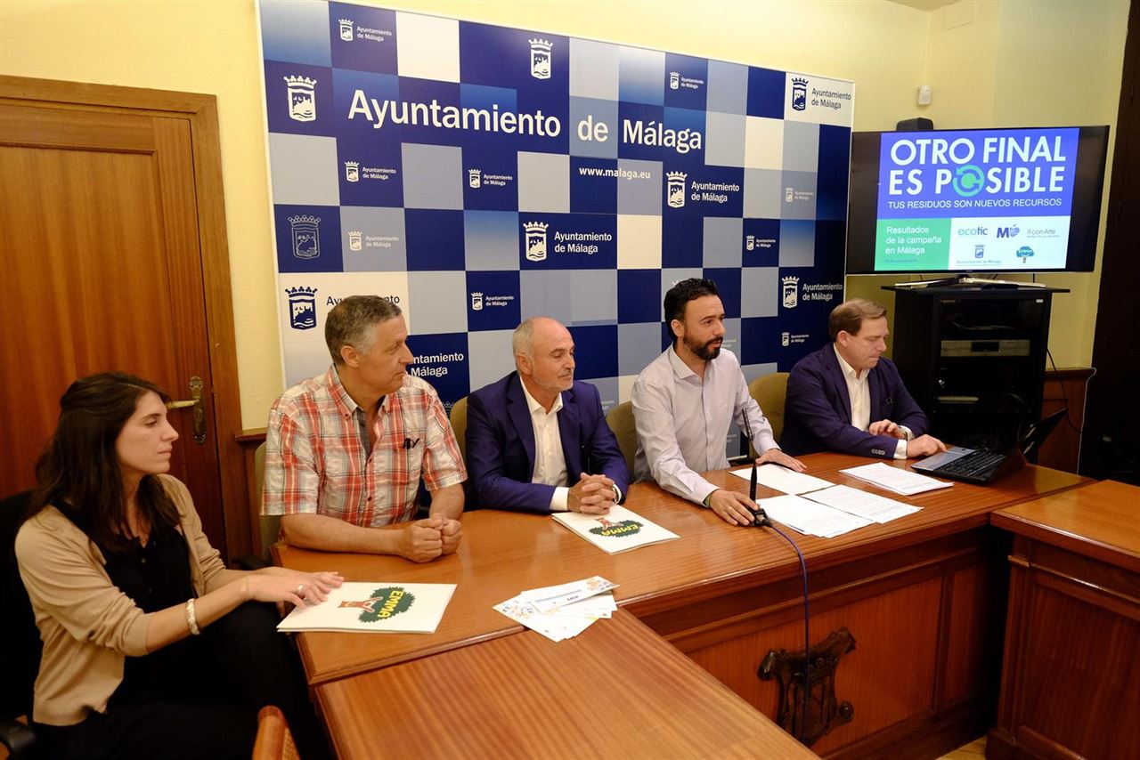 Casi 29 toneladas de residuos recogidos por alumnos de escuelas de Málaga