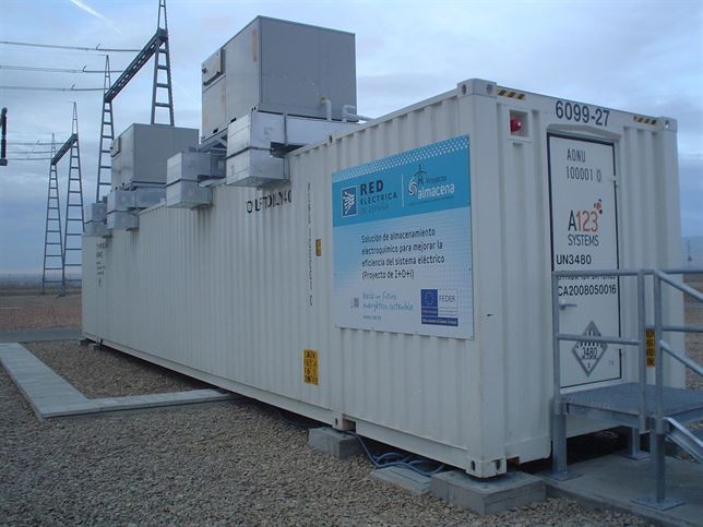 Almacenando energía renovable