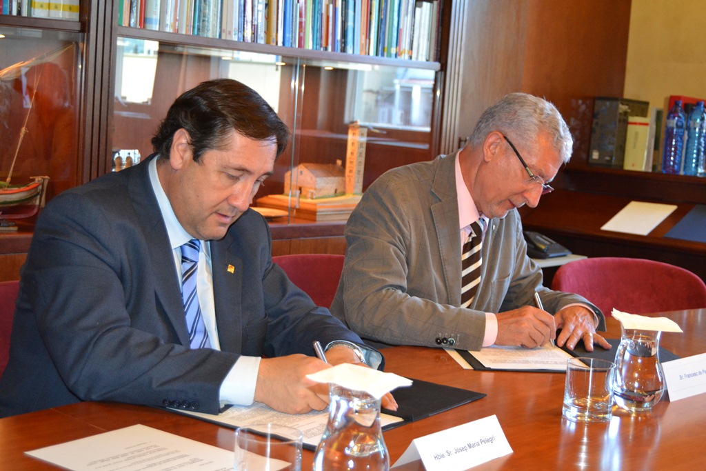 La Generalitat de Catalunya y la Fundación Española de la Madera firman un convenio para desarrollar ‘el árbol es vida’