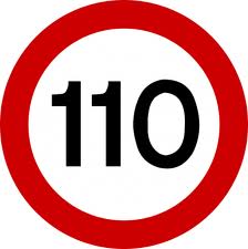 Rebajar la velocidad a 110 ahorraría más de 8