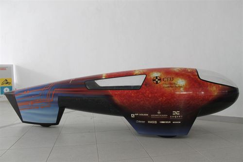 El IDEA CEU Car será el único coche español que combine tres tecnologías limpias en el Shell Eco-marathon 2013