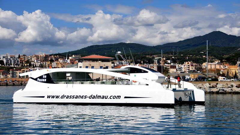Desarrollan el catamarán eléctrico limpio más grande de Europa