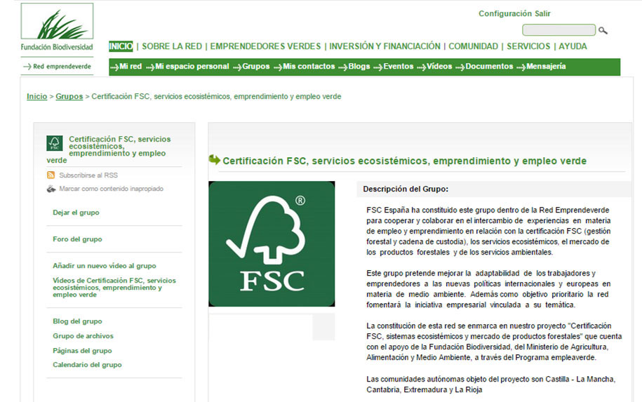 Red Certificación FSC