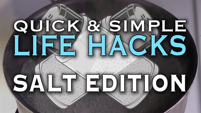Sorprendentes trucos caseros con sal (vea video)