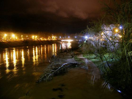 Desbordamiento del Pisuerga en Valladolid