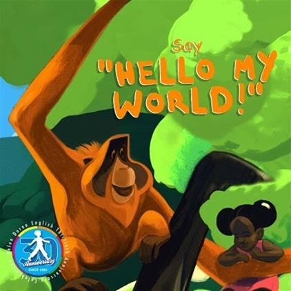 Campaña Hello My World! para preservar a los orangutanes