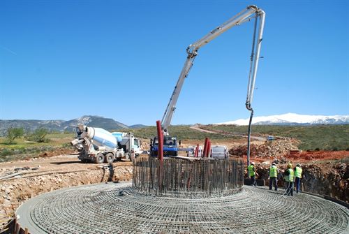 Granada. Arrancan las obras del parque eólico experimental de Padul
