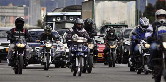 Colombia. Las motocicletas son los vehículos más contaminantes en Bogotá