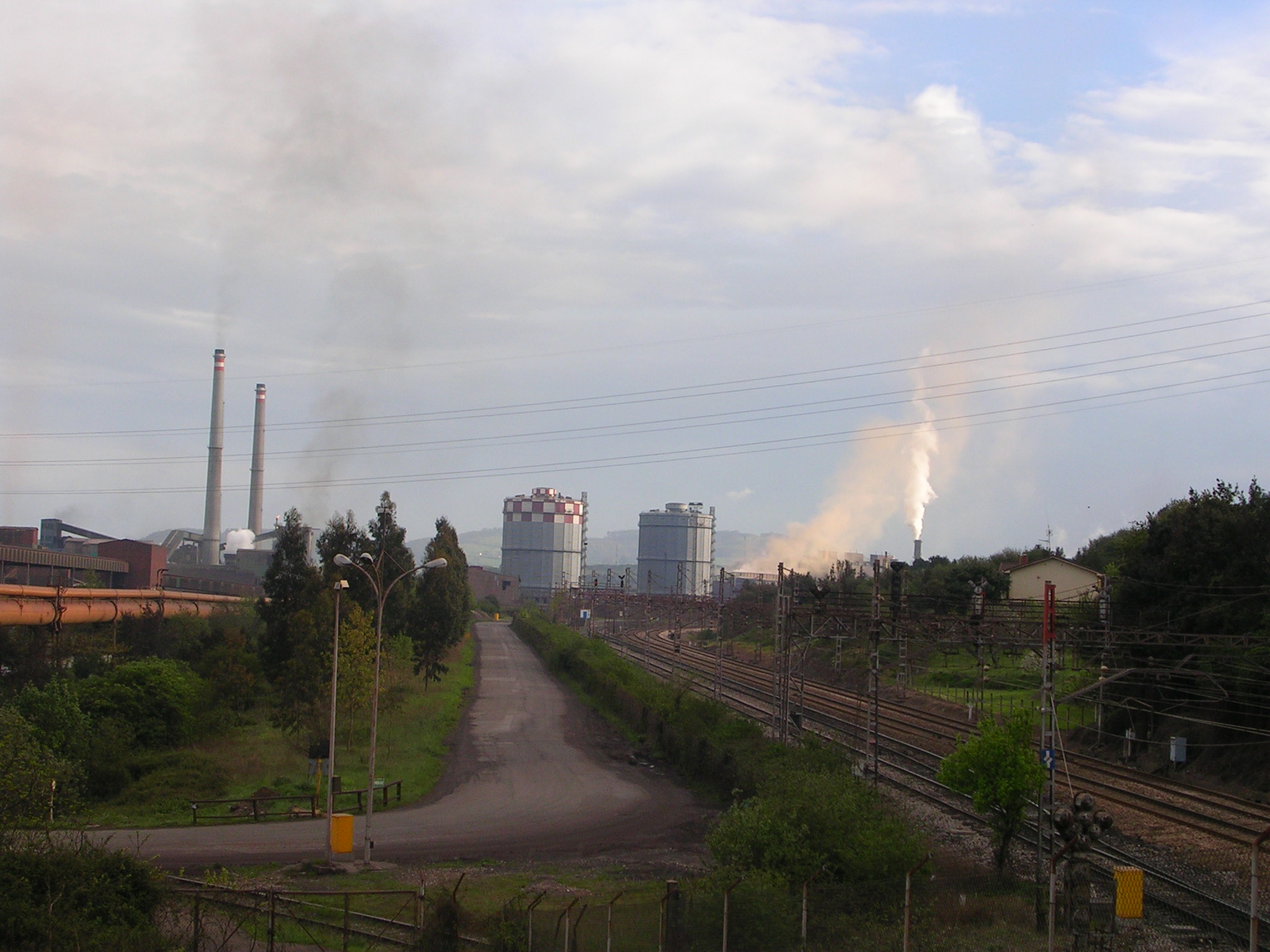 Asturias. En el primer trimestre subio la contaminación en Gijón