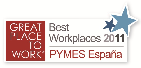 SMA Ibérica ha sido premiada por Great Place to Work como una de las 5 mejores PYMES para trabajar en España durante el 2011.