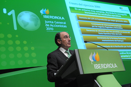 Galán defiende el proyecto "independiente" de Iberdrola y sólo cederá el control con una OPA por el 100%